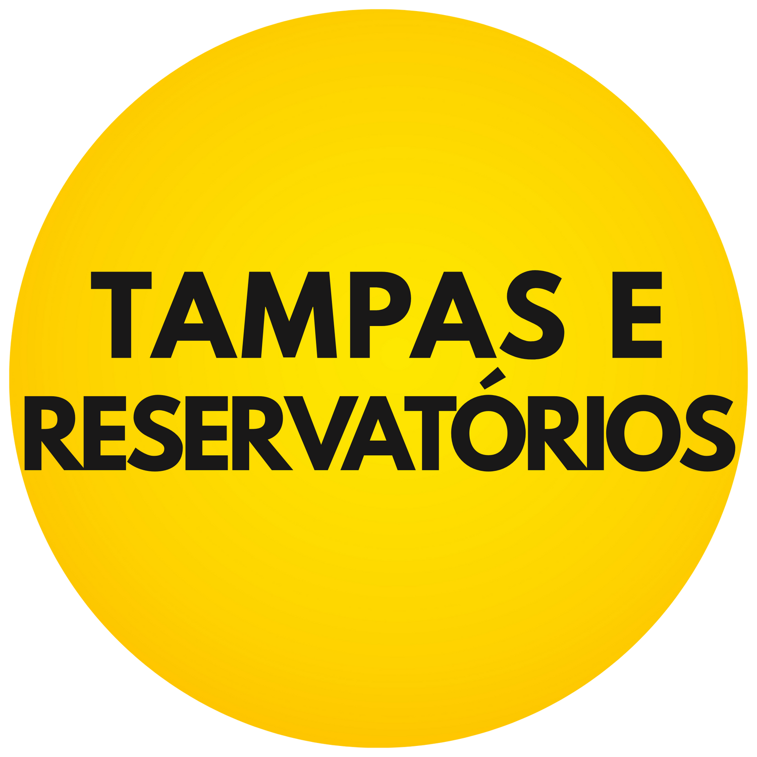 Tampas e Reservatórios